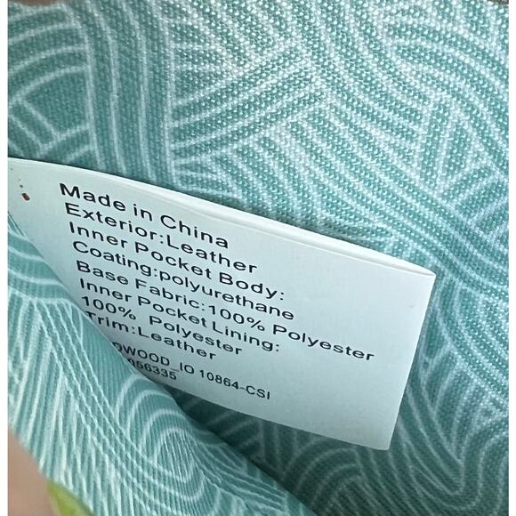 The Sak Leather Iris 3 in 1 Metallic Gold Crossbody Clutch Zip Around Wallet Bag - Picture 10 of 12